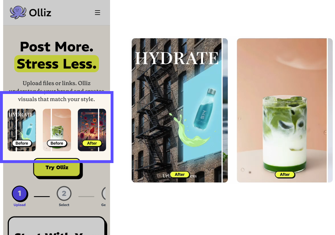 Sample output moved above the fold